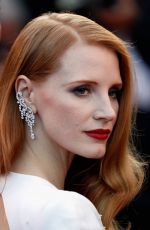 JESSICA CHASTAIN at 70th Annual Cannes Film Festival Closing Ceremony 05/28/2017