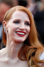 JESSICA CHASTAIN at 70th Annual Cannes Film Festival Closing Ceremony 05/28/2017