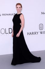 JESSICA CHASTAIN at Amfar