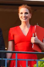 JESSICA CHASTAIN at Her Hotel in Cannes 05/16/2017
