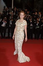 JESSICA CHASTAIN at In the Fade Premiere at 70th Annual Cannes Film Festival 05/26/2017