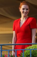 JESSICA CHASTAIN at Jury Dinner at 70th Annual Cannes Film Festival 05/16/2017