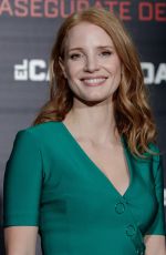 JESSICA CHASTAIN at Miss Sloane Photocall in Madrid 05/03/2017