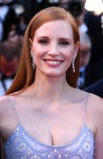JESSICA CHASTAIN at Okja Screening at 70th Annual Cannes Film Festival 05/19/2017