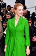 JESSICA CHASTAIN at The Meyerowitz Stories Premiere at 70th Annual Cannes Film Festival 05/21/2017