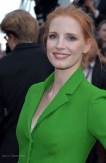 JESSICA CHASTAIN at The Meyerowitz Stories Premiere at 70th Annual Cannes Film Festival 05/21/2017