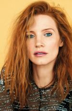 JESSICA CHASTAIN in Grazia Magazine, France February 2017 Issue
