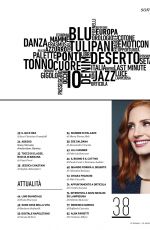 JESSICA CHASTAIN in Io Donna Magazine, Italy 04/29/2017