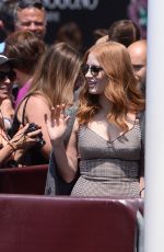 JESSICA CHASTAIN Leaves Martinez Hotel in Cannes 05/26/2017