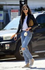 JESSICA GOMES in Ripped Jeans Out and About in Los Angeles 05/29/2017
