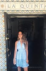 JESSICA LOWNDES on the Set of a Photoshoot in Palm Springs 05/16/2017