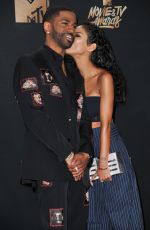 JHENE AIKO at 2017 MTV Movie & TV Awards in Los Angeles 05/07/2017