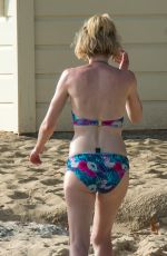 JODIE WHITTAKER in Bikini on the Beach in Barbados 05/22/2017