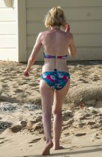 JODIE WHITTAKER in Bikini on the Beach in Barbados 05/22/2017