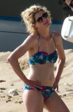 JODIE WHITTAKER in Bikini on the Beach in Barbados 05/22/2017
