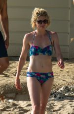 JODIE WHITTAKER in Bikini on the Beach in Barbados 05/22/2017
