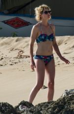 JODIE WHITTAKER in Bikini on the Beach in Barbados 05/22/2017