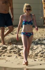 JODIE WHITTAKER in Bikini on the Beach in Barbados 05/22/2017