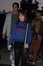 JOEY KING Arrives at Tyler Shields Photo Exhibit in Hollywood 05/11/2017