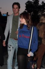 JOEY KING Arrives at Tyler Shields Photo Exhibit in Hollywood 05/11/2017