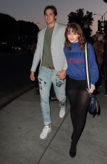 JOEY KING Arrives at Tyler Shields Photo Exhibit in Hollywood 05/11/2017