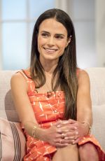 JORDANA BREWSTER at Lorraine Show in London 05/31/2017