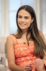 JORDANA BREWSTER at Lorraine Show in London 05/31/2017
