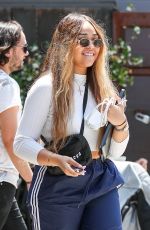 JORDYN WOODS Leaves Zinque Cafe in West Hollywood 05/30/2017