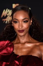 JOURDAN DUNN at 2017 MTV Movie & TV Awards in Los Angeles 05/07/2017