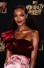 JOURDAN DUNN at 2017 MTV Movie & TV Awards in Los Angeles 05/07/2017