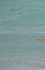 JOY CORRIGAN in Bikini at a Beach in Miami 04/30/2017