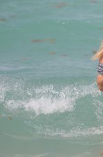 JOY CORRIGAN in Bikini at a Beach in Miami 04/30/2017