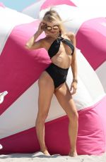 JOY CORRIGAN in Bikini on the Beach in Miami 04/27/2017