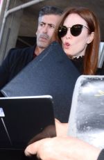 JULIANNE MOORE Arrives at Airport in Nice 05/16/2017