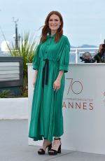 JULIANNE MOORE at Wonderstruck Photocall at 70th Annual Cannes Film Festival 05/18/2017