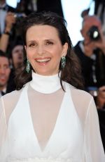 JULIETTE BINOCHE at Okja Premiere at 70th Annual Cannes Film Festival 05/19/2017