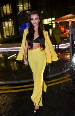 KADY MCDERMOTT Leaves Menagerie Restaurant and Bar in Manchester 05/27/2017