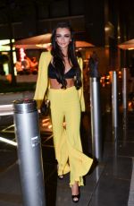 KADY MCDERMOTT Leaves Menagerie Restaurant and Bar in Manchester 05/27/2017