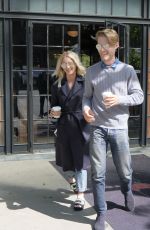 KALEY CUOCO and Karl Cook Leaves Bowery Hotel in New York 05/03/2017