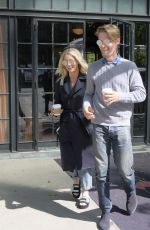 KALEY CUOCO and Karl Cook Leaves Bowery Hotel in New York 05/03/2017