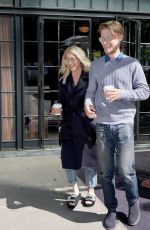 KALEY CUOCO and Karl Cook Leaves Bowery Hotel in New York 05/03/2017