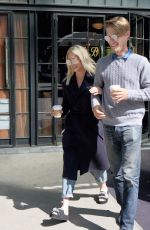 KALEY CUOCO and Karl Cook Leaves Bowery Hotel in New York 05/03/2017
