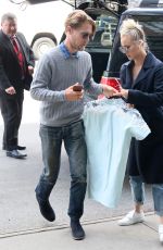 KALEY CUOCO and Karl Cook Out in New York 05/03/2017