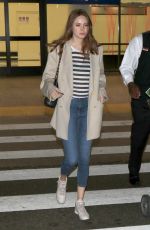 KAREN GILLAN at Lax Airport in Los Angeles 05/28/2017