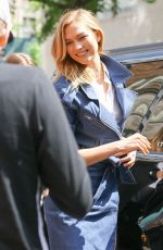 KARLIE KLOSS Arrives at Mark Hotel in New York 05/01/2017