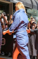 KARLIE KLOSS Arrives at Mark Hotel in New York 05/01/2017