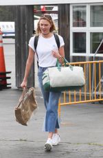 KARLIE KLOSS Arrives in the Hamptons for Memorial Day Weekend 05/26/2017