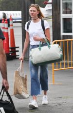 KARLIE KLOSS Arrives in the Hamptons for Memorial Day Weekend 05/26/2017