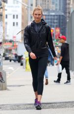 KARLIE KLOSS Leaves a Gym in New York 05/29/2017