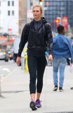 KARLIE KLOSS Leaves a Gym in New York 05/29/2017